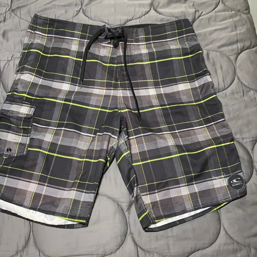 Men’s O’Neill Plaid Board-shorts